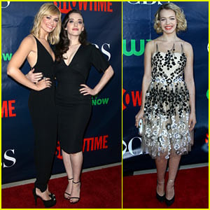 Kat Dennings & Beth Behrs May Be '2 Broke Girls,' But They Know How to Party!