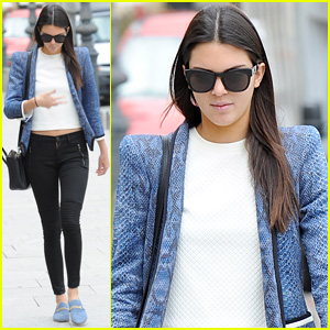 Kendall Jenner Jets Off to Paris After Hamptons Getaway