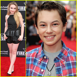Sabrina Carpenter & Hayden Byerly Soar Into ‘Planes: Fire & Rescue