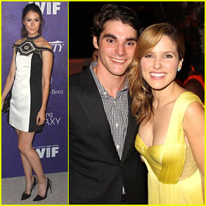 Silicon Valley's Amanda Crew & RJ Mitte Party It Up Over Emmys 2014 Weekend With Joey King