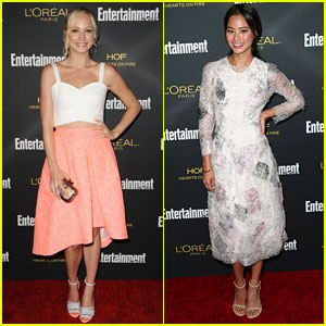 Candice Accola & Jamie Chung Keep it Light at Entertainment Weekly's Pre-Emmy Party!