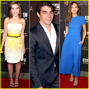 Kiernan Shipka & RJ Mitte Have Tea With BBC America To Celebrate Emmys ...