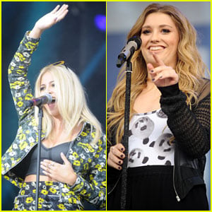 Pixie Lott & Ella Henderson Hit the Stage at Total Access Live! | Ella