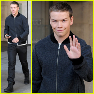 Will Poulter Continues to Promote 'The Maze Runner' in London