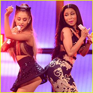 Ariana Grande Sings 'Bang Bang' with Nicki Minaj at iHeartRadio Music Festival 2014!