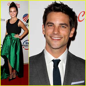 Bailee Madison & Brant Daugherty Honor Hero Dogs with American Humane