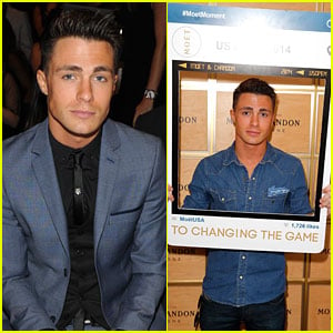 Colton Haynes Makes Us Swoon at the US Open!