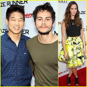 Dylan O'Brien & 'The Maze Runner' Cast Buddy Up in NYC!
