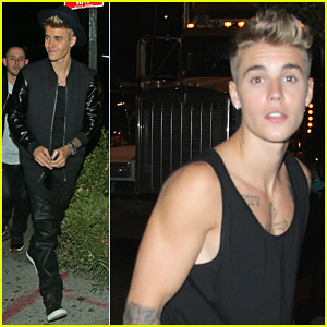 Justin Bieber hits vitamin shop after stripping at Fashion Rocks