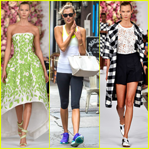 Karlie Kloss spotted out and about in New York wearing her
