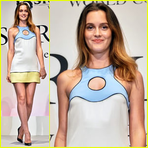 Leighton Meester is One Lovely Lady at St. Rillian Launch in Tokyo