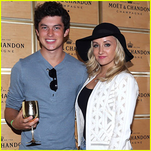 Nastia Liukin Catches U.S. Open Match with Graham Phillips