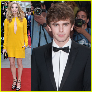 Natalie Dormer & Freddie Highmore Hit Up the GQ Men of the Year Awards