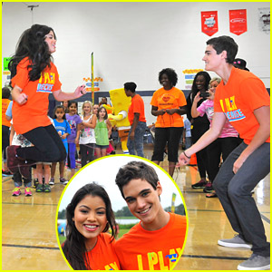 Every Witch Way's Paola Andino & Nick Merico Celebrate Worldwide Day of Play in Virginia Beach