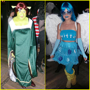 Colton Haynes & Lucy Hale Don't Mess Around When It Comes to Halloween Costumes