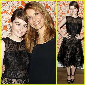 Kaitlyn Dever Is Lovely in Lace for 'Laggies' NYC Screening