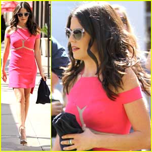 Karla Souza Shows Us 'How To Get Away With Murder' In A Hot Pink Dress