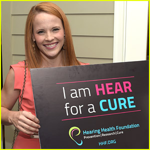 Katie Leclerc Raises Awareness at Hearing Health Foundation Gala 2014