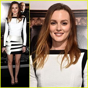 Leighton Meester Looks White Hot for 'The Judge' LA Premiere!