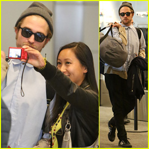 Robert Pattinson Arrives in Toronto for 'Idol's Eye' Filming