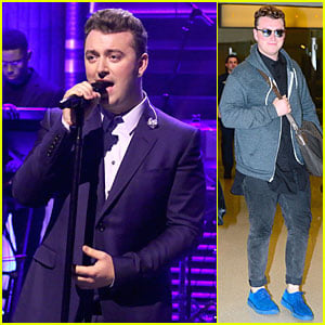Sam Smith Puts His Heart on His Sleeve For 'Tonight Show' Performance