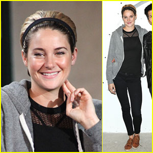 Shailene Woodley Takes the Stage at AOL's Build Speaker Series