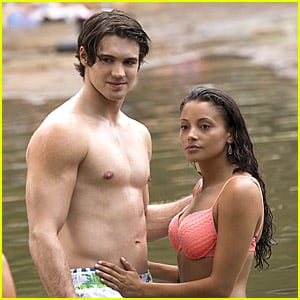 Steven R. McQueen Gets Shirtless For Trip To The Lake In New 'Vampire Diaries' Tonight