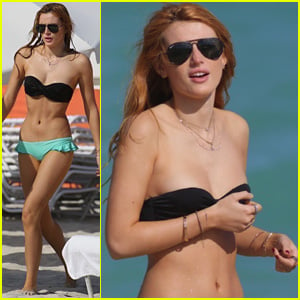 Bella Thorne Thong Upskirt - Bella Thorne Isn't Ready for Winter, Rocks a Cute Bikini in Miami! | Bella  Thorne, Bikini | Just Jared Jr.