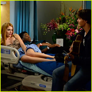 Bella Thorne Rocks Sexy Leopard Top in These Exclusive 'Red Band Society' Stills
