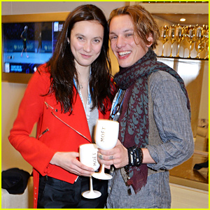 Jamie Campbell Bower & Matilda Lowther Had a 'Rough Sunday' Watching Tennis
