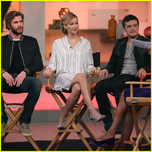 Jennifer Lawrence, Josh Hutcherson, & Liam Hemsworth Debut New 'Mockingjay' Clip - Watch Now!