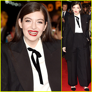 Lorde Fulfills Her Wish, Remembers How to Walk at 'Hunger Games: Mockingjay' Premiere!