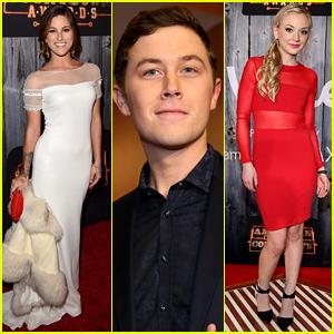 Cassadee Pope & Scotty McCreery Hit the Red Carpet for the American Country Countdown Awards 2014!
