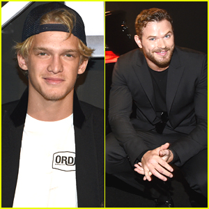 Cody Simpson Checks Out The New 2016 Chevy Volt With Kellan Lutz