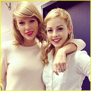Gracie Gold 'Shakes Off' Her Ankle Injury To Taylor Swift on the Ice Rink