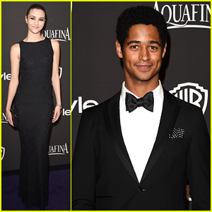 Katie Findlay & Alfred Enoch Make 'Murder' In Style at Golden Globes Party!