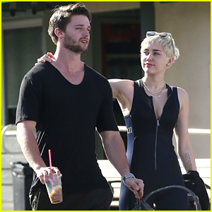 Miley Cyrus Gets Cute with Patrick Schwarzenegger After Lunch | Miley ...