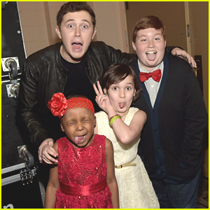 Scotty McCreery Masters Silly Faces At Stars For Wishes 2015