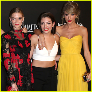 Taylor Swift & Her Besties Party at InStyle’s Golden Globes 2015 After ...