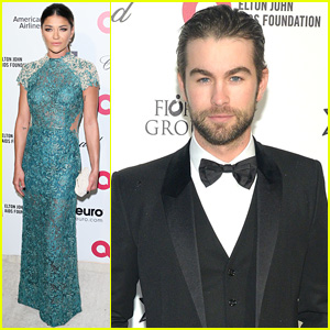 Chace Crawford & Jessica Szohr Turn Post-Oscars Party into a 'Gossip Girl' Reunion!