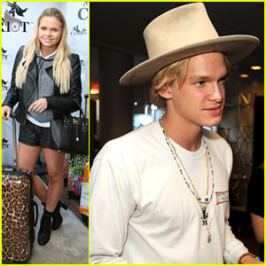 Cody Simpson Hits Oscar Style Lounge After Debuting 'Driftwood'