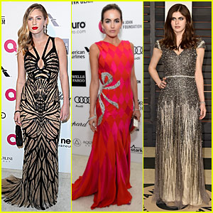 Dylan Penn & Camilla Belle Pretty Up The Oscar After Parties