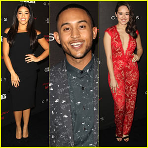 Gina Rodriguez Joins Tahj Mowry At Pre-Grammy Party Before Awards Tonight!