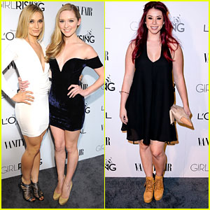 Greer & Spencer Grammer Are The Most Glamorous Sisters at Vanity Fair's DJ Night
