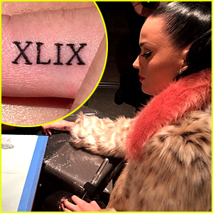 Katy Perry Super Bowl Halftime Show: Singer Gets XLIX Tattoo