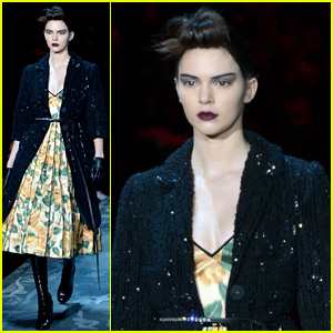 Kendall Jenner Makes a Statement on Marc Jacobs Catwalk at NYFW