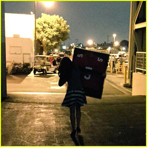 Lea Michele Takes Home Cory Monteith's Football Jersey After Wrapping 'Glee'