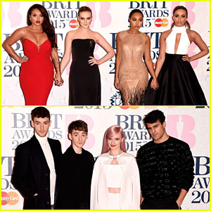 Little Mix Wow at BRIT Awards 2015 with Clean Bandit