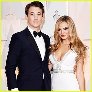 Miles Teller & Keleigh Sperry Couple Up For Oscars 2015
