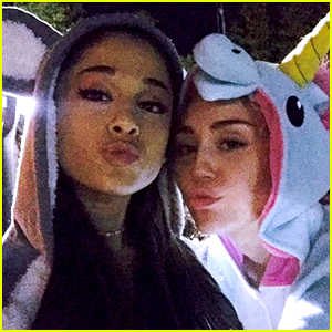 Ariana Grande Lends Helping Hand to Miley Cyrus’ Happy Hippies | Ariana ...